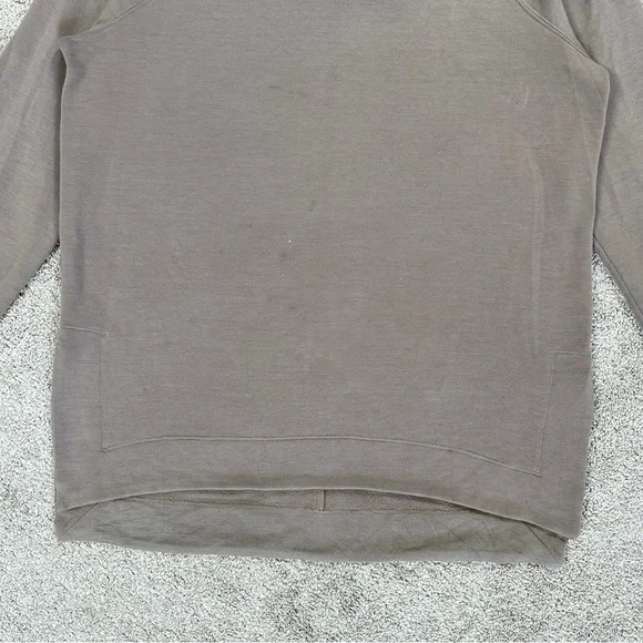 Athleta Women’s Coaster Luxe Recover Sweatshirt Ultra-Soft in Mortar Mushroom XS - Picture 4 of 16